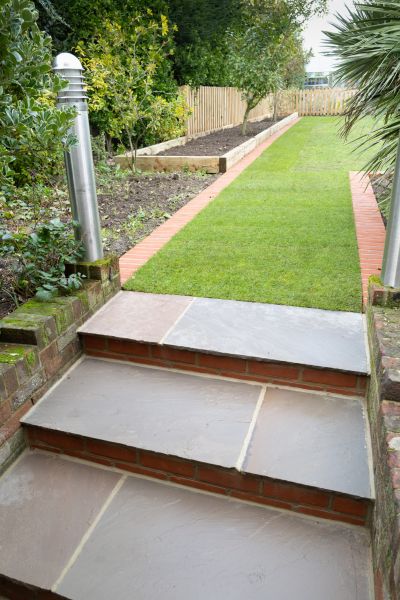 Backyard Steps Installation in Las Vegas