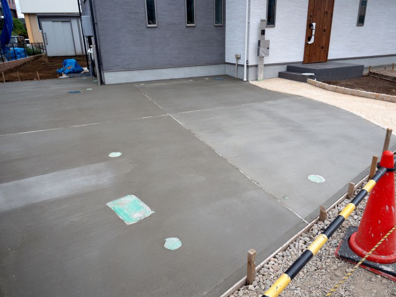 Cement Apron Installation