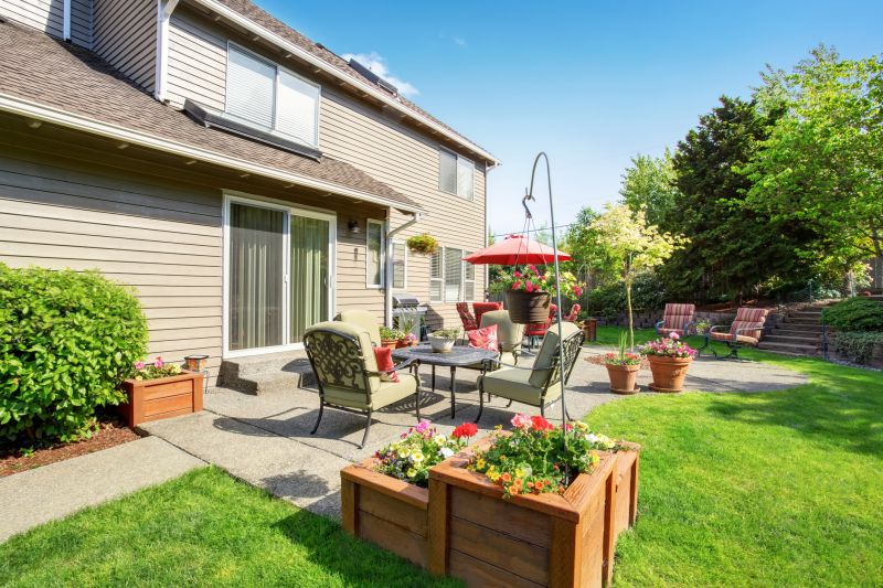 Elegant Concrete Patios