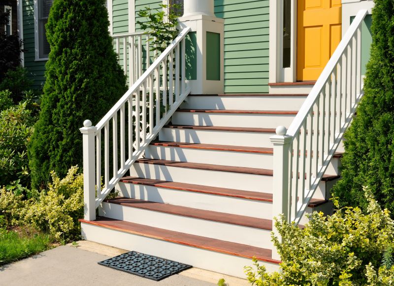 Front Door Steps Installation